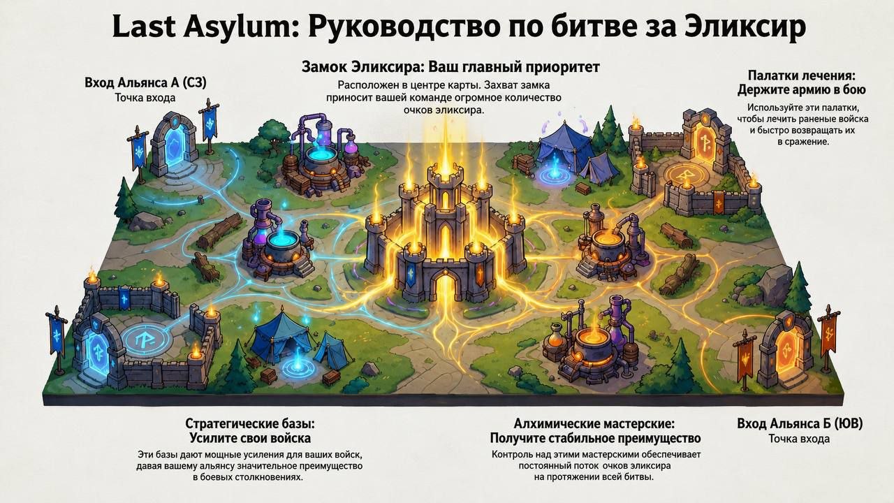 Карта Битвы за Эликсир